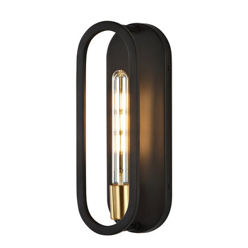 Emilia 4.75" Modern Bohemian Iron LED Sconce - JONATHAN Y